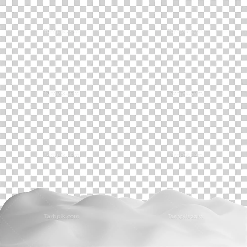 تصویر وکتور از برف و توده برف با طراحی تخت و الگویی شفاف برای فصل زمستان و کریسمس