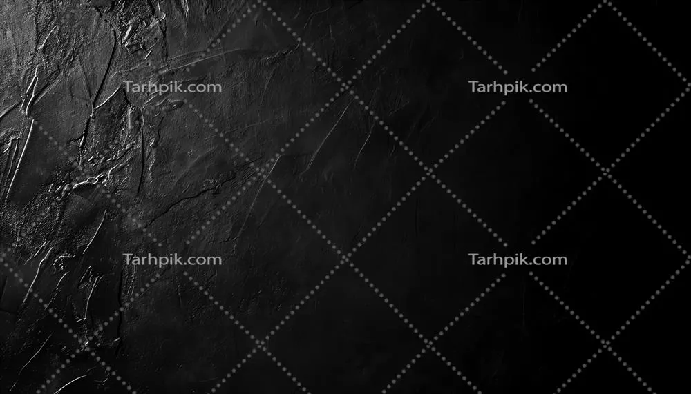 تصویر هوش مصنوعی با پسزمینه سیاه و قطرات آب بر روی آن