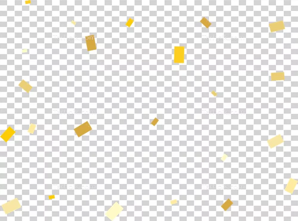 کنفیتی طلایی جادویی به شکل مستطیل برای تزئینات مهمانی و جشن ها