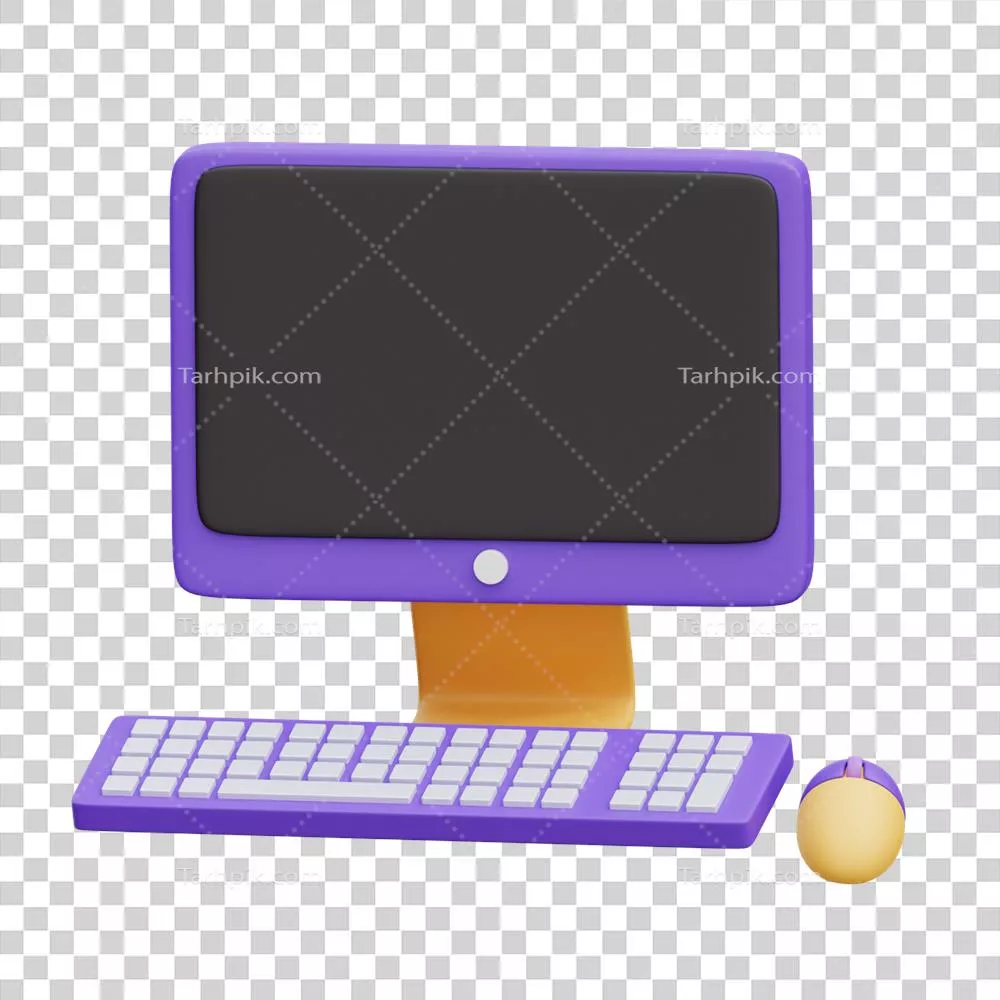 تصویری سه‌بعدی از راه‌اندازی یک کامپیوتر مدرن با جزئیات دقیق