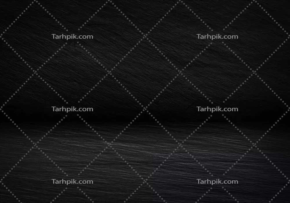 پس‌زمینه سنگ سیاه با افکت تاریک و دیدگاه داخلی