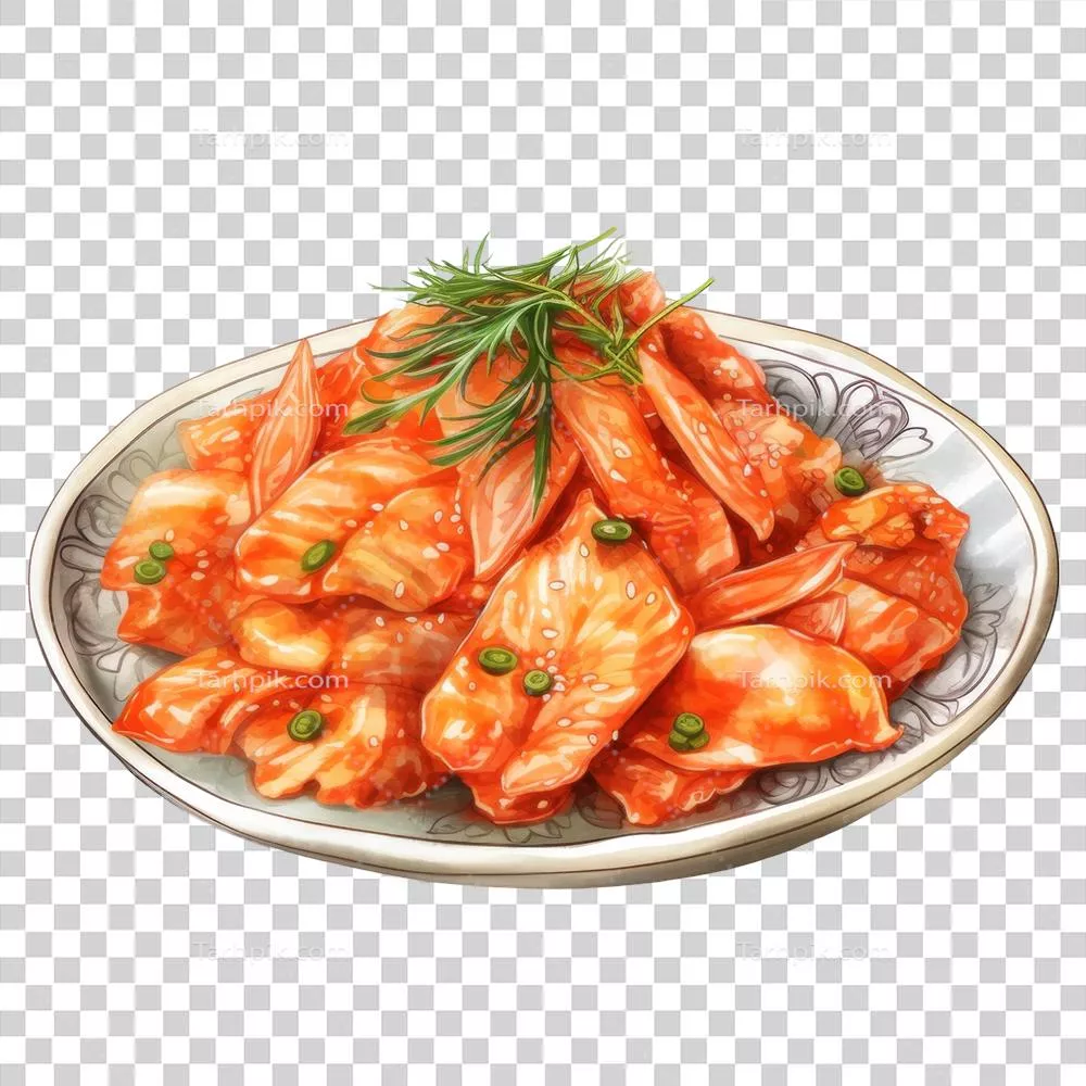 تصویر سازی و کلیپ آرت مربوط به کیمچی برای استفاده در پروژههای هنری و تفریحی