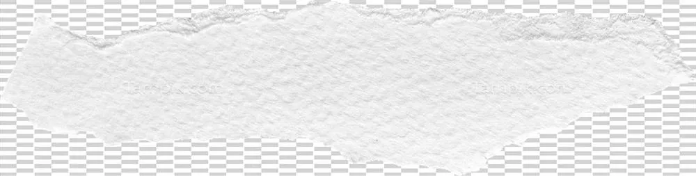 تکه کاغذ پاره سفیدی با بافتی منحصر به فرد و جذاب