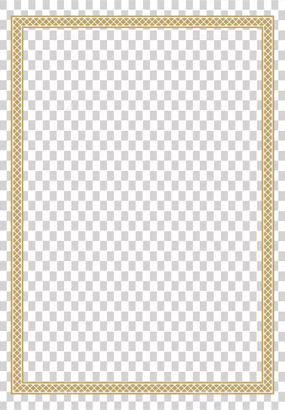 تزئینات حاشیهای برای قابها: مناسب برای متن مرکزی، گواهینامهها و کارتهای دعوت