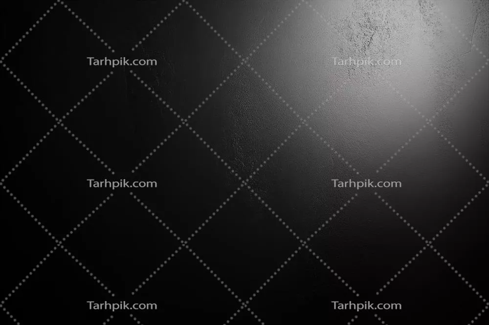سطح تاریک با بافت خاص و نور سیاهپوشی برای ایجاد تضاد