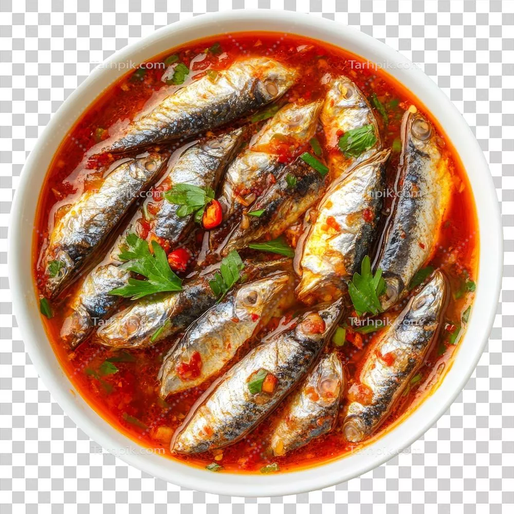 ساردینهای تند در سس گوجهفرنگی: یک غذای خوشمزه الهام گرفته از غذاهای تایلندی