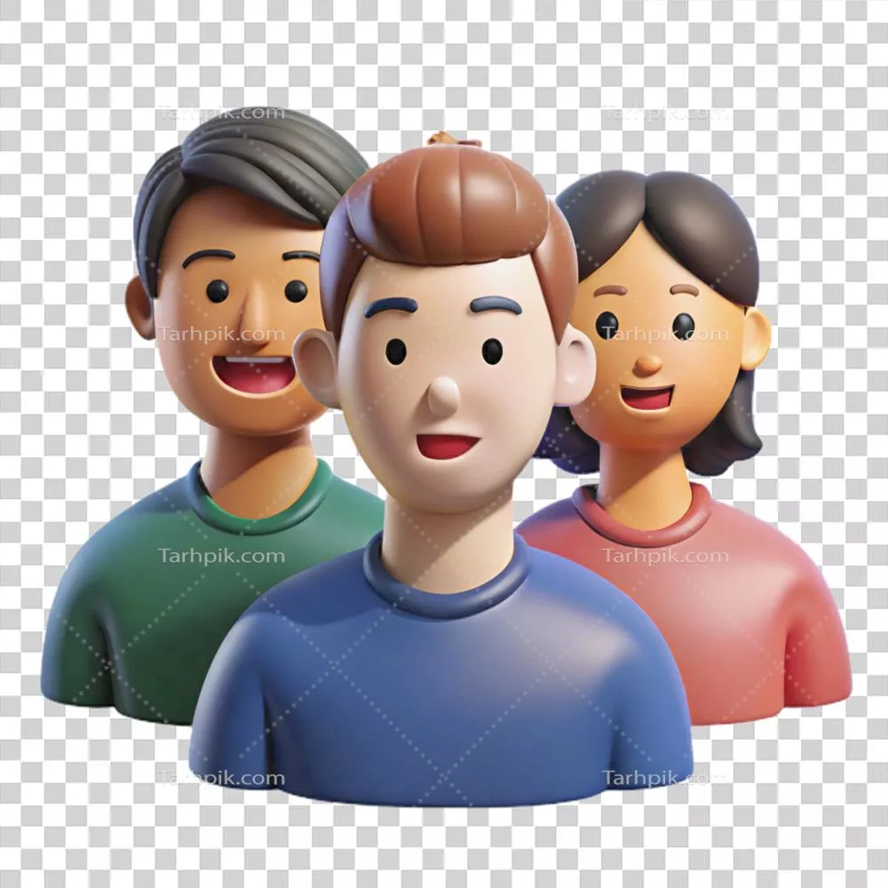 پرتره سنتی و آرام از یک گروه متنوع از افراد با کیفیت بالا