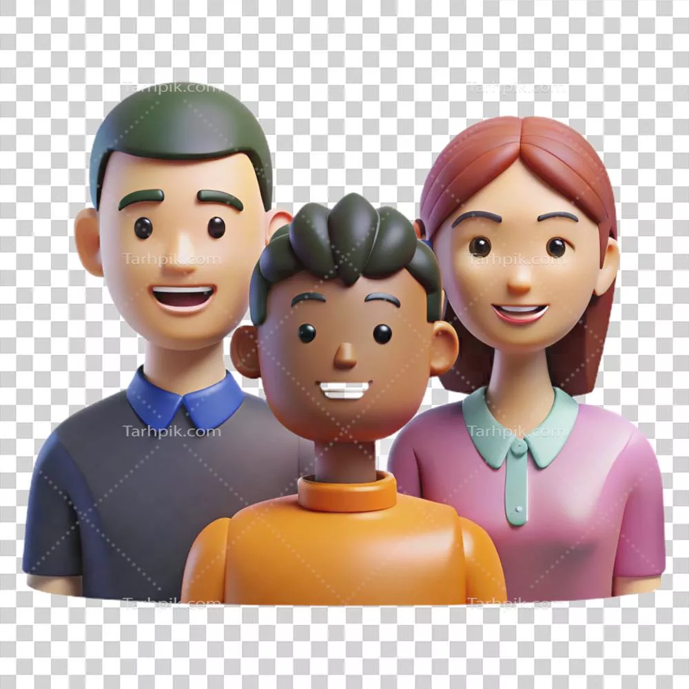 پرتره‌ای دراماتیک و سنتی از گروه متنوع افراد با وضوح بالا