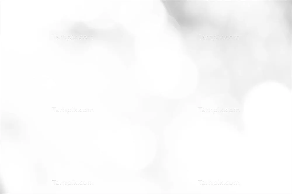 پسزمینه انتزاعی سفید و درخشان با افکت بوکه