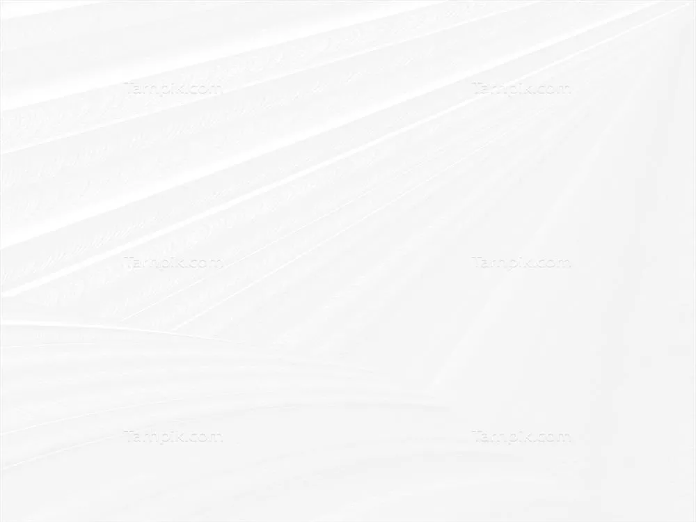 زیبایی و ظرافت: پارچه‌ای نرم با طراحی انتزاعی و منحنی‌های صاف به رنگ سفید