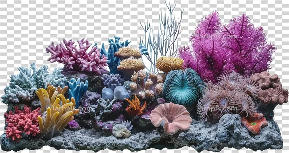 مرجانهای شاداب و متنوعترین زندگی دریایی در بستر اقیانوس