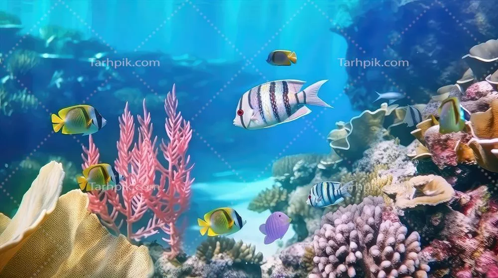 زیستگاه دریایی: دنیای رنگارنگ ماهیهای گرمسیری و سایر جانداران زیر آب