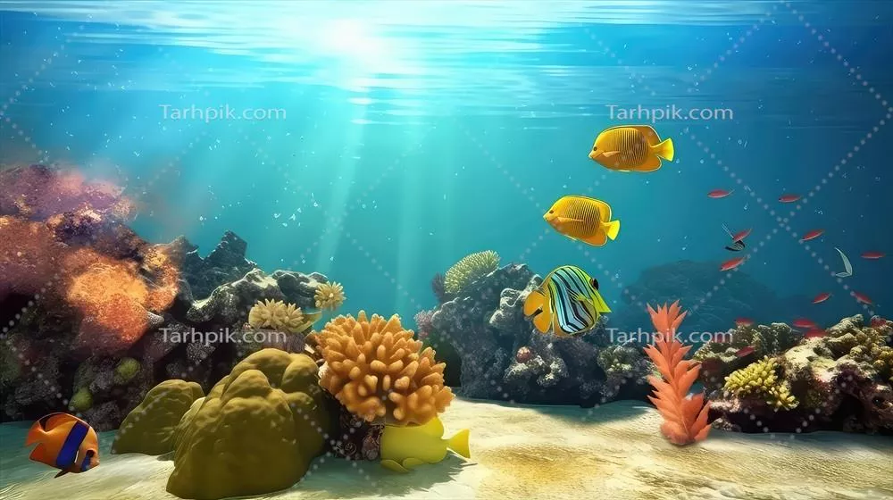 حیوانات زیر آب: اکوسیستم دنیای دریایی و ماهیهای گرمسیری رنگارنگ