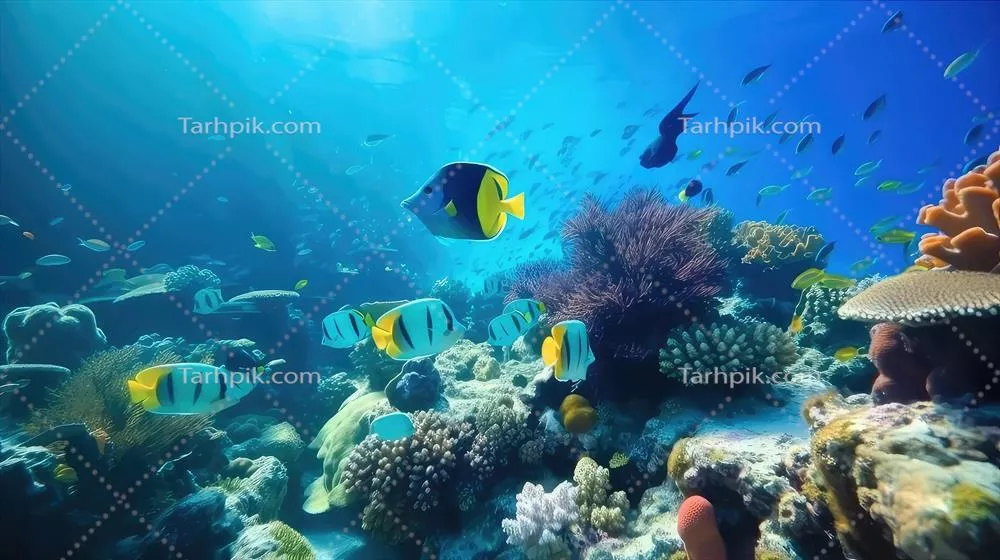 آشنایی با دنیای آبزیان زیر دریا: ماهیهای گرمسیری رنگارنگ