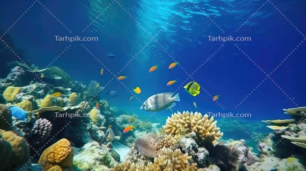 جانوران زیر آب و اکوسیستم دریایی: ماهی های گرمسیری و رنگارنگ