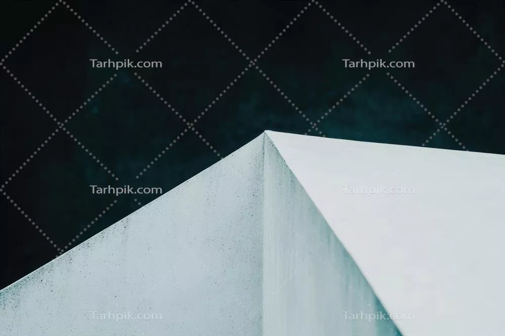 طراحی انتزاعی معماری با ویژگیهای زاویهدار و اشکال مینیمالیستی