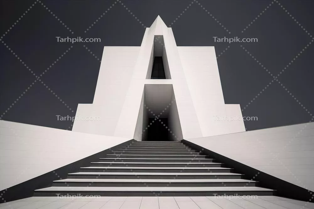 طراحی معماری مینیمالیستی فرامادّی با استفاده از هوش مصنوعی نسل‌آور