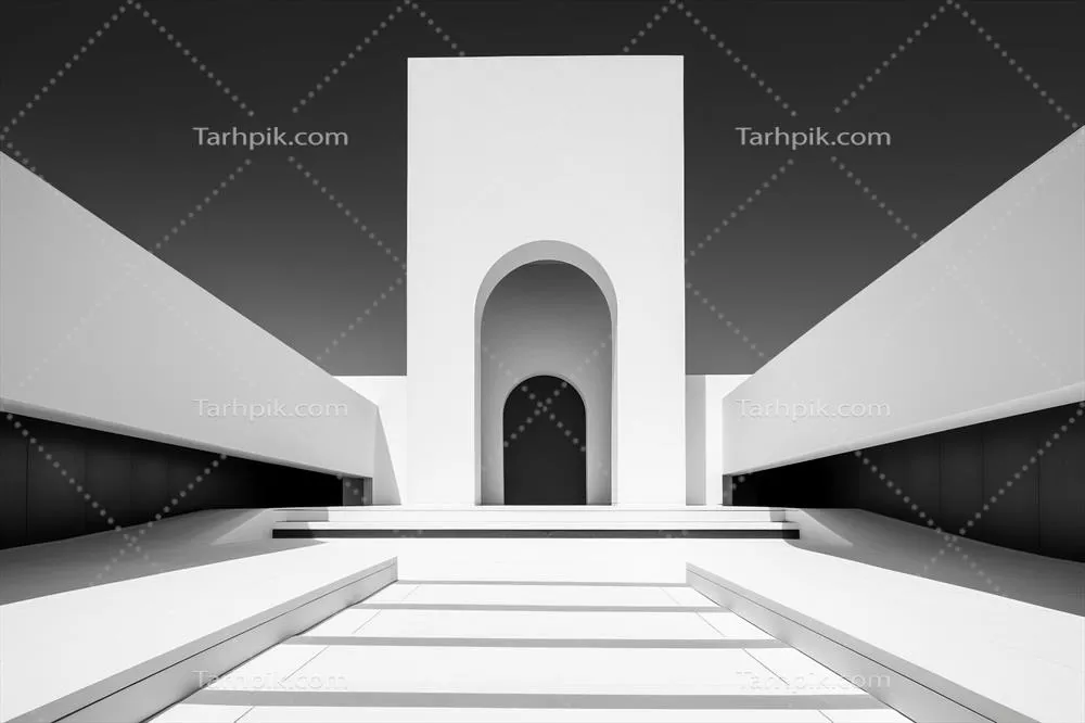 طراحی معماری مینیمالیستی و دیگرجهانی با استفاده از هوش مصنوعی مولد