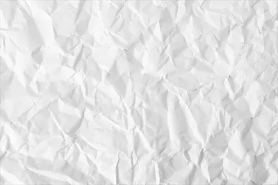 پسزمینه بافت کاغذ سفید مچاله شده و بافت ظریف آن