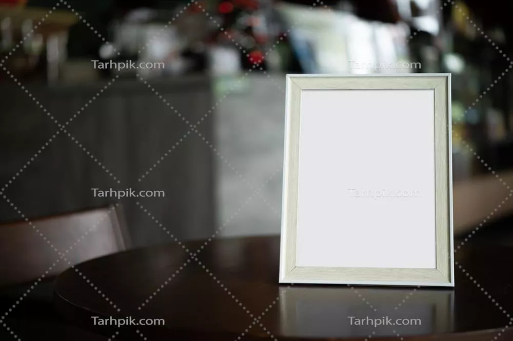 قاب عکس سایز 4x6 مناسب برای قرارگیری بر روی میز در رستوران