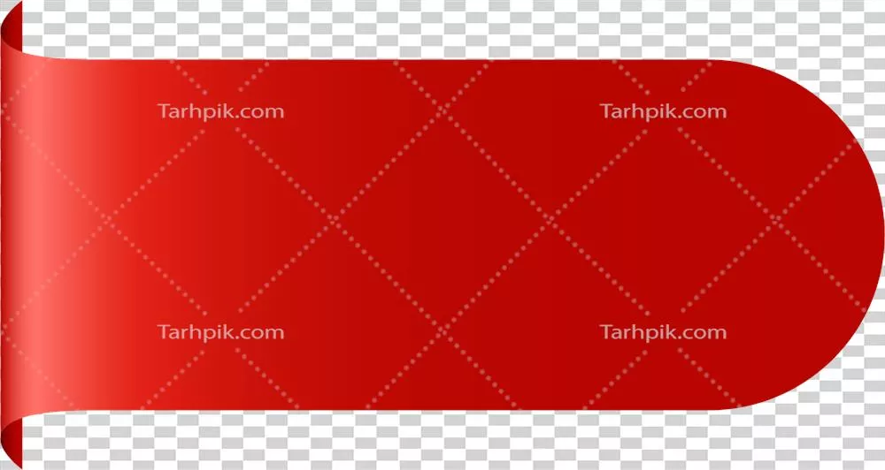 طراحی و تصویرسازی کلیپ آرت بنر قرمز برای مصارف مختلف