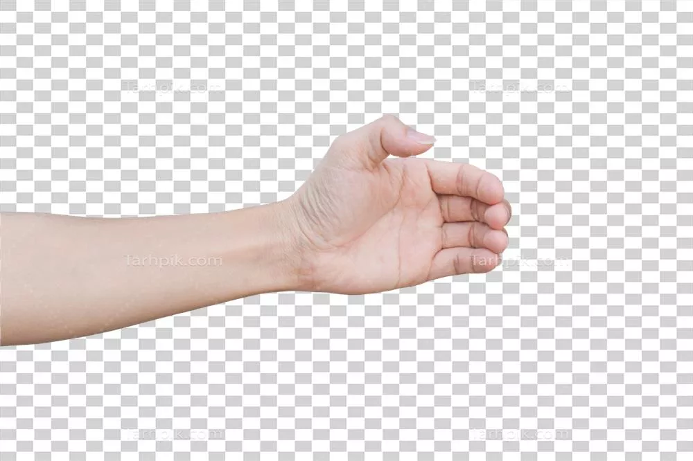 حرکات دستی مردانه در پس‌زمینه ایزوله و بدون اصوات
