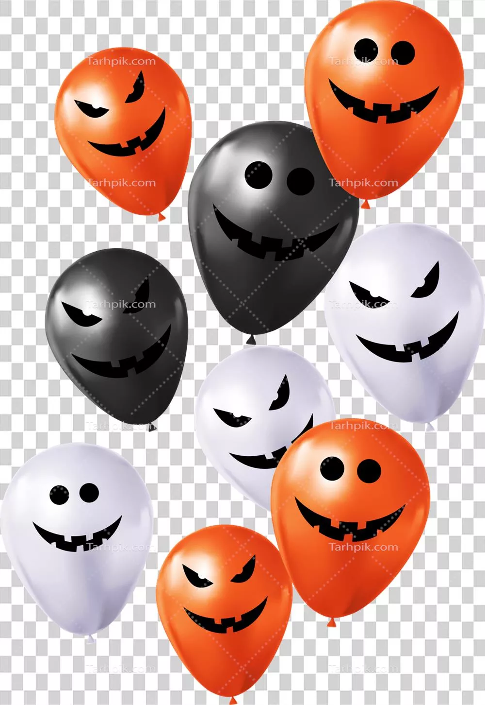 بادکنکهای ترسناک هالووین برای جشنهای خیریه و مهمانیهای فانتزی