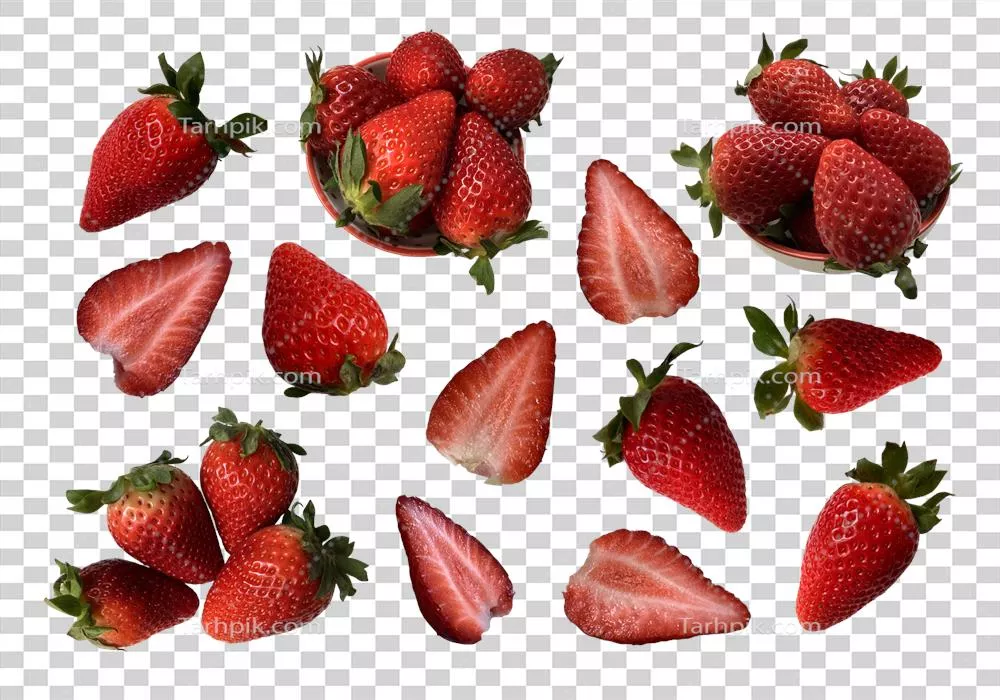 توت فرنگی‌های تازه و خوشمزه: میوه‌ای تابستانی غنی از ویتامین‌ها