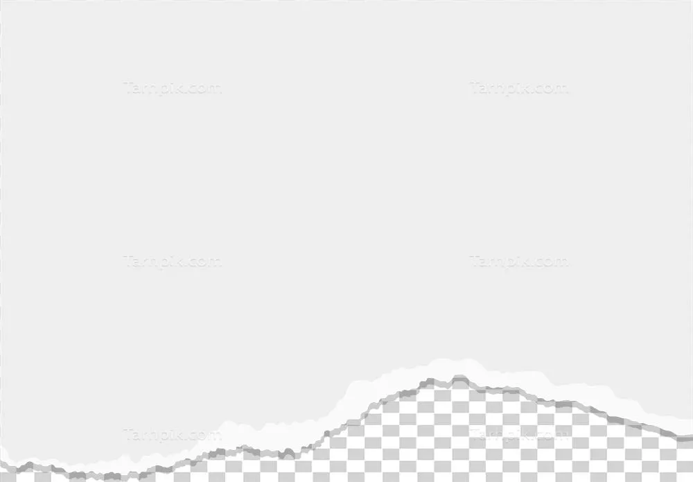 برگه پاره و پاره شده؛ نوار کاغذی و کاغذی تمیز در دفتر یادداشت