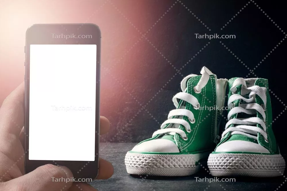 کتانی‌های سبز مد روز برای نوزادان - راحت و شیک