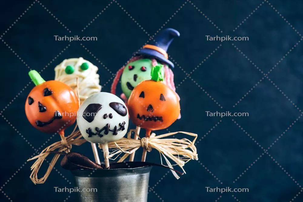 طرز تهیه کیک پاپس هالووین: دسرهای شاداب و ترسناک برای جشن شما