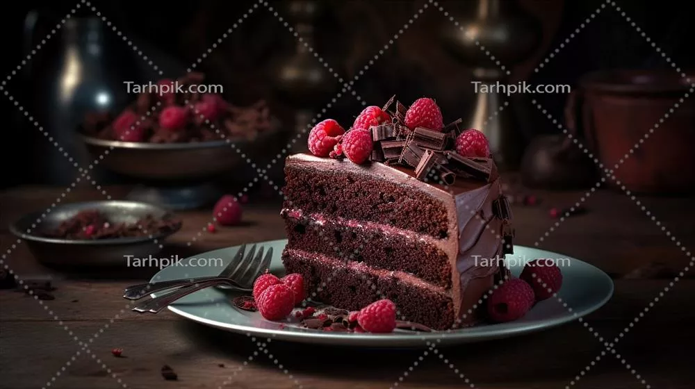 کیفیت بالای کیک شکلاتی با تمشک: دسر ویژه برای مجالس ازدواج و جشنها