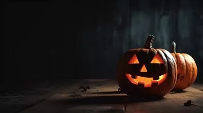 تصویری خلاقانه و هنری از روز هالووین با استفاده از هوش مصنوعی