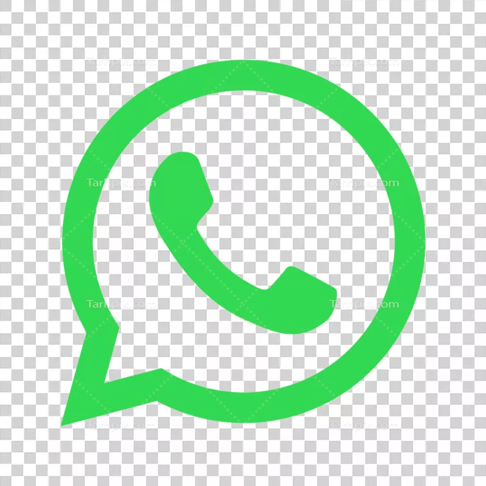 آیکون شفاف واتساپ و لوگوی واتساپ به صورت شفاف و با کیفیت عالی