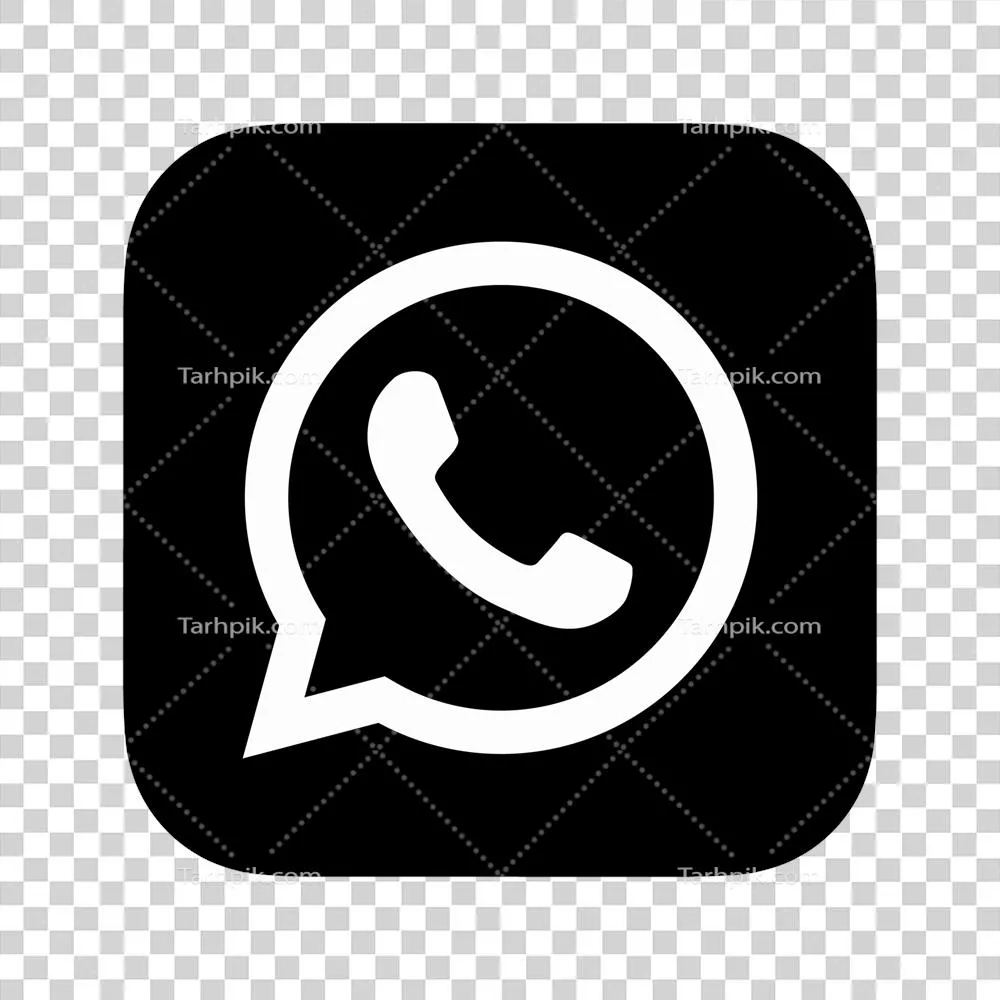 آیکن و لوگوی شفاف واتساپ با کیفیت بالا برای استفاده در پروژهها