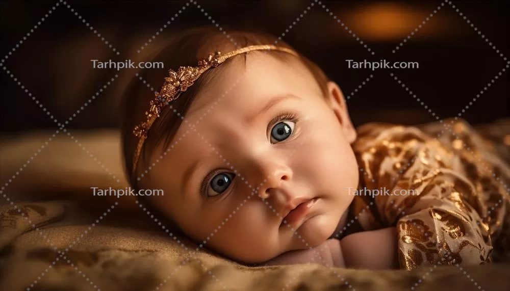 پرتره ای زیبا از یک پسر و دختر بچه با معصومیت و شادی ایجاد شده توسط هوش مصنوعی