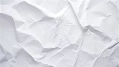 پسزمینه بافت سفید کاغذی که چین و چروکهای قدیمی و فرسوده را نشان میدهد و با هوش مصنوعی ایجاد شده است
