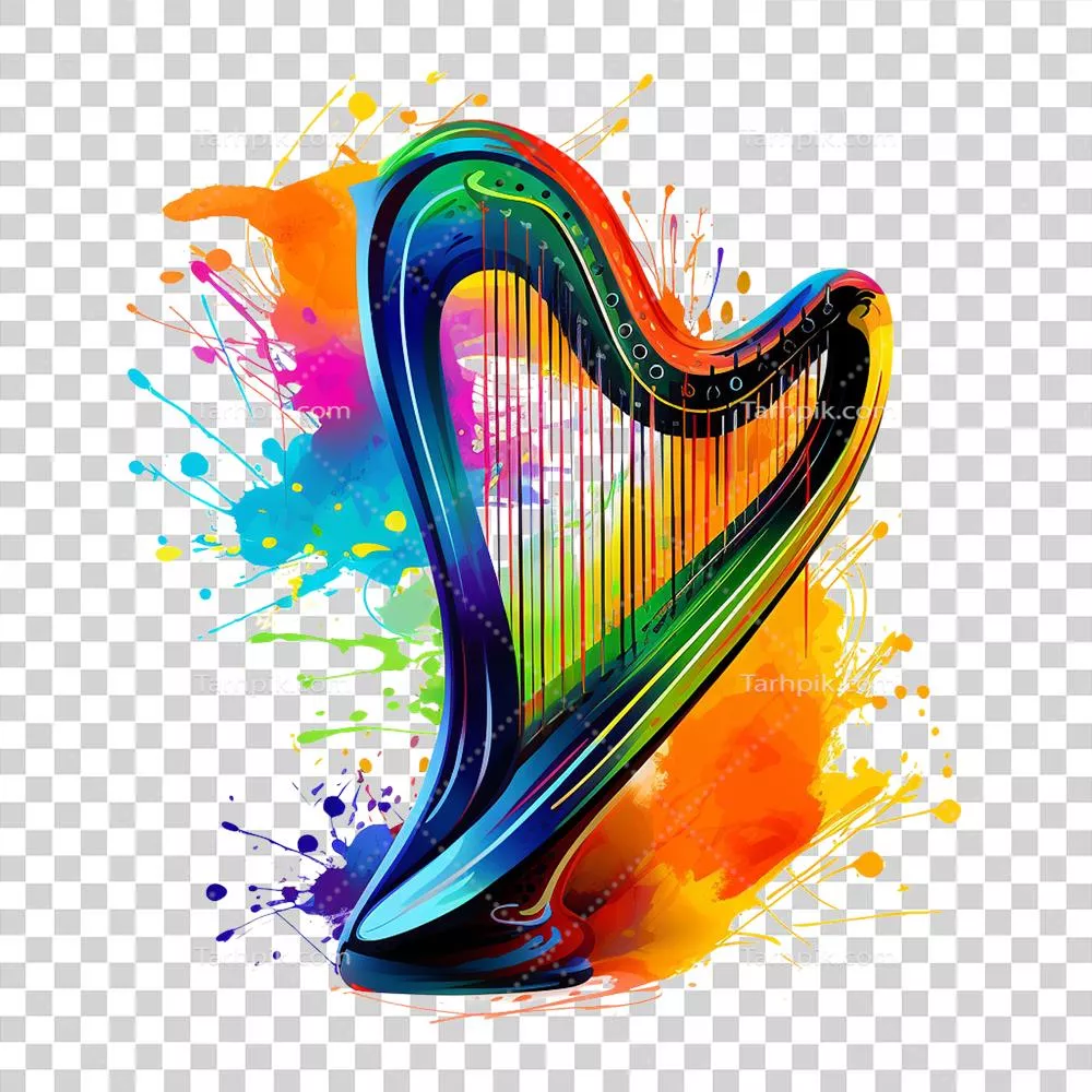 تصویرسازی انتزاعی از سازهای موسیقی با استفاده از هوش مصنوعی و تکنیکهای مولد