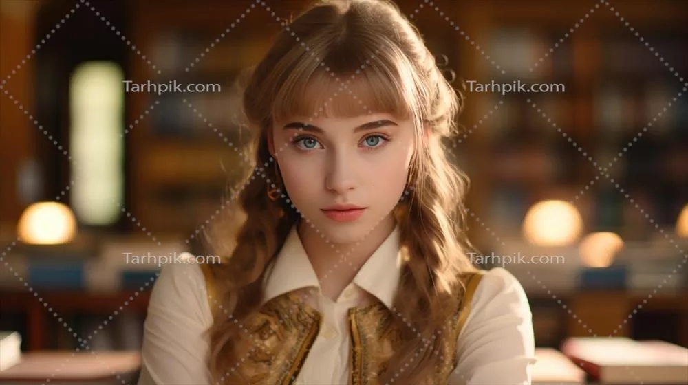 فضای مدرسه؛ دختری دانش‌آموز در محیط آموزشی و چالش‌های روزمره