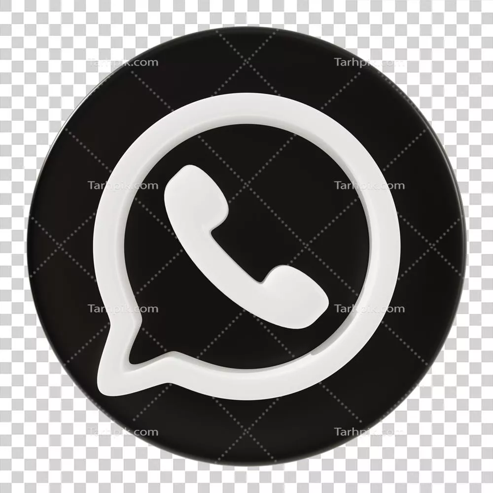 رندر سه‌بعدی آیکون موبایل با طراحی مدرن و جذاب