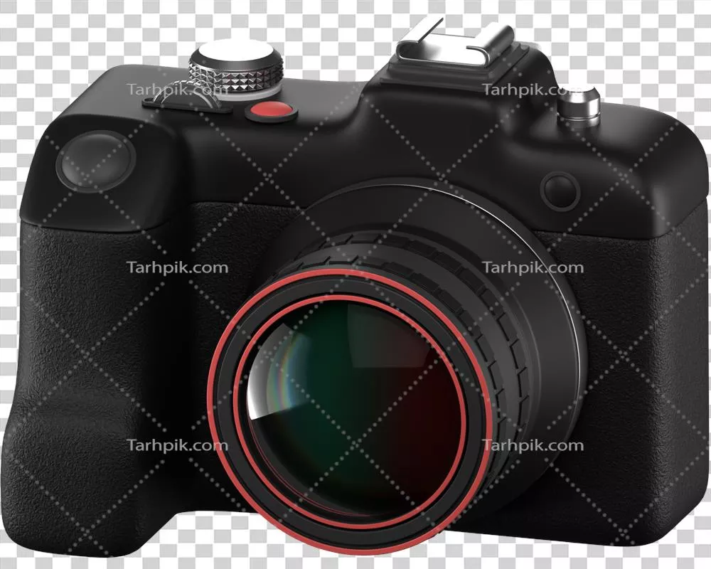 آیکون سه بعدی تجهیزات دوربین عکاسی با کیفیت عالی