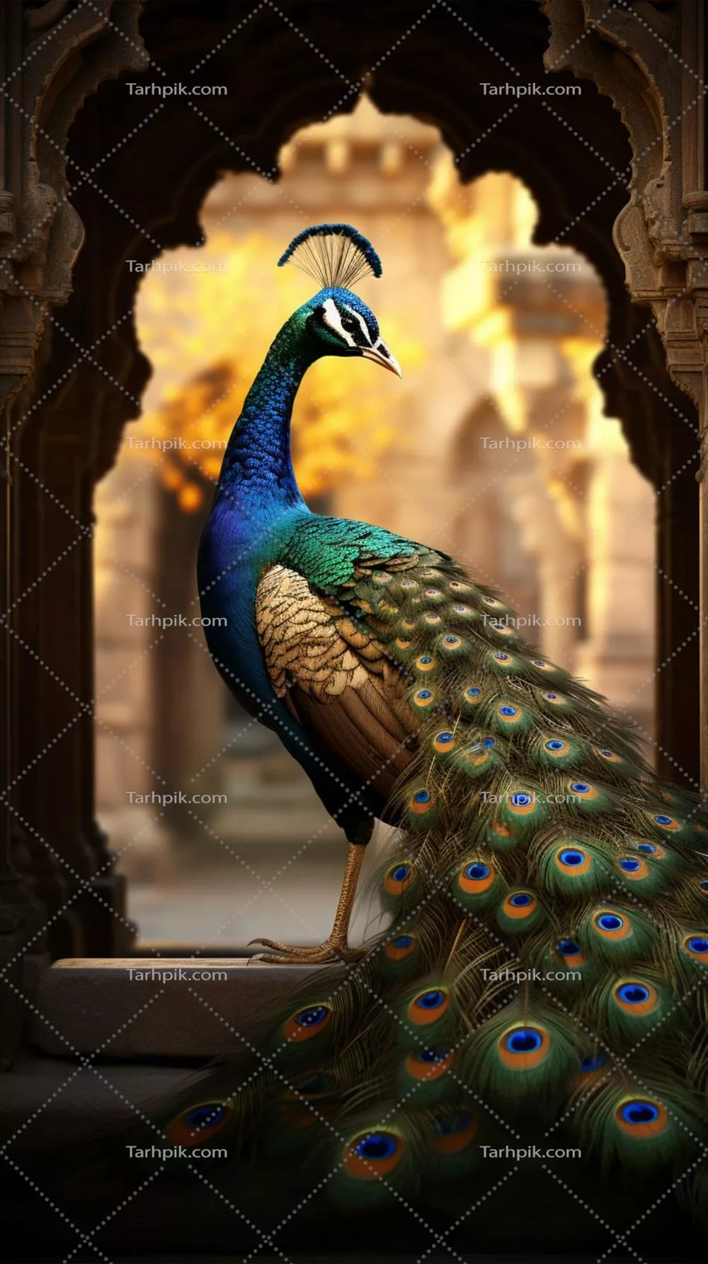 پرچم‌گونه‌های شگفت‌انگیز طاووس در چشم‌اندازهای شهری به زیبایی می‌افزاید