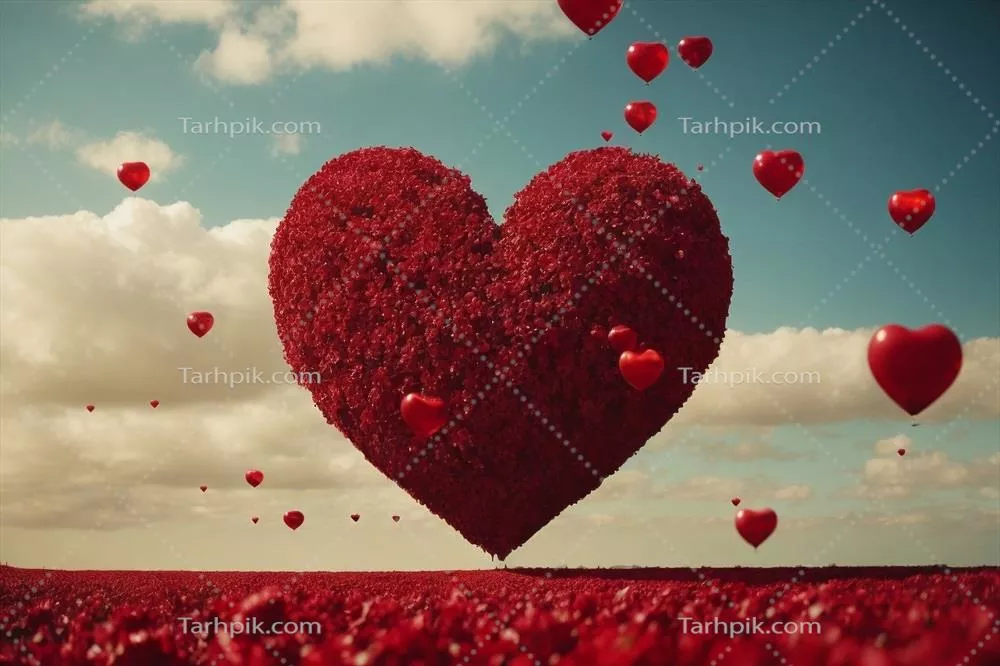 عشق زیبا و شیک به سبک رئالیسم با آثار تولید شده به وسیله هوش مصنوعی