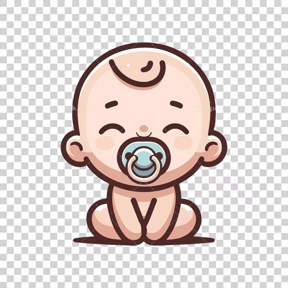 آیکون شخصیت نازنین کودک با طراحی خاص و جذاب