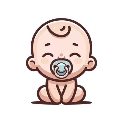 آیکون شخصیت نازنین کودک با طراحی خاص و جذاب