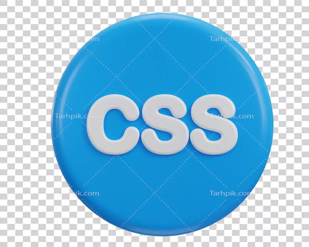 نمادهای سه بعدی آیکون CSS به زبان نرمافزار برای طراحان وب