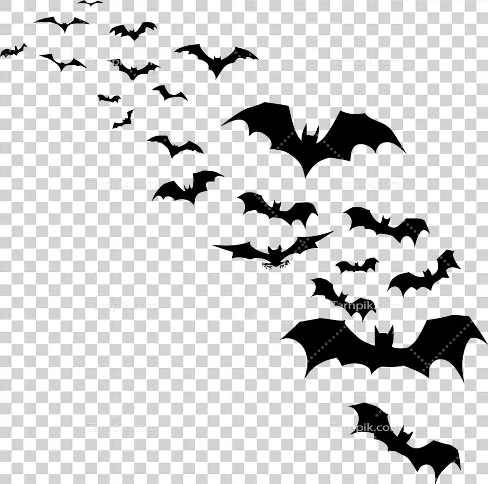 خفاشهای پرنده هالووین: زیباترین تصاویر و تزئینات شب هالووین