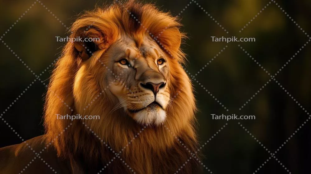 تصویر پس‌زمینه با کیفیت بالا از شیر، نماد قدرت و زیبایی طبیعت