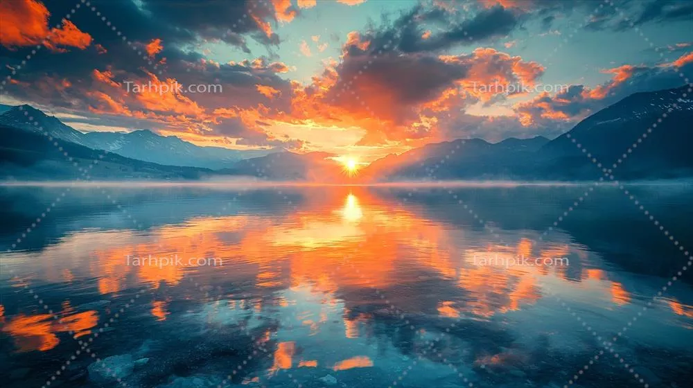 پسزمینه طبیعت با وضوح بالا برای یک نمای آرام و شگفتانگیز