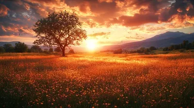 پس‌زمینه‌ای طبیعی با وضوح بالا برای مشاهده‌ای آرام و خیره‌کننده